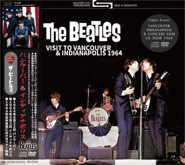 画像1: THE BEATLES 1964 VISIT TO VANCOUVER & INDIANAPOLIS CD+DVD (1)