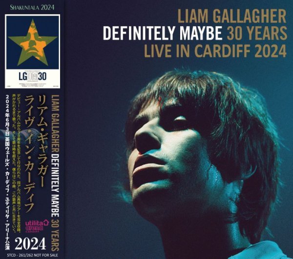 画像1: LIAM GALLAGHER 2024 DEFINITELY MAYBE 30 YEARS LIVE IN CARDIFF 2CD (1)